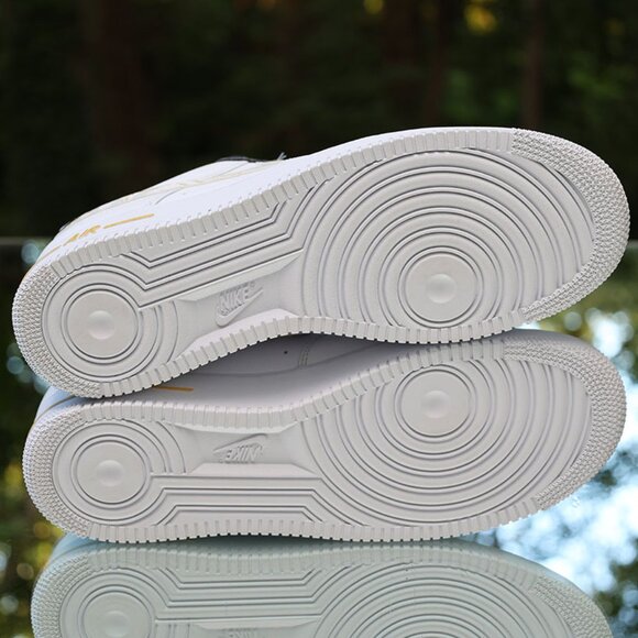 Nike Air Force 1 Low Gold Links Zebra Print - Picture 15 of 15